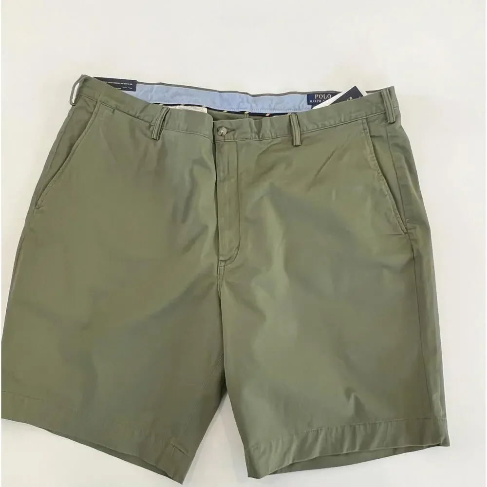 Men's Polo Ralph Lauren Stretch Classic Fit 9” Shorts Big&Tall 40T Green  NEW